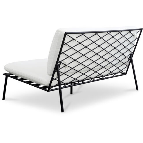 Salma White Outdoor Sofa